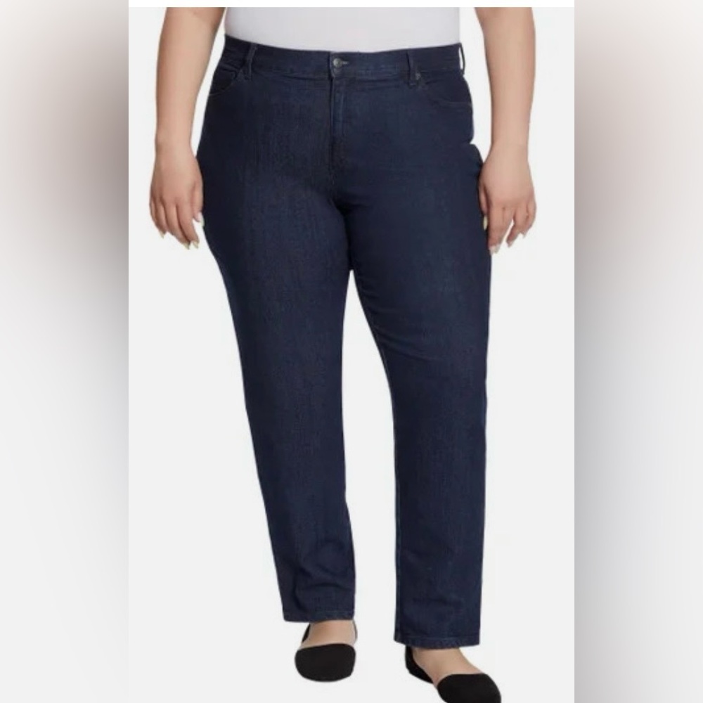 Gloria Vanderbilt Women's 16 Black Amanda Jean